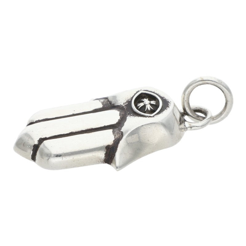 Chrome Hearts HAMSA HAND 925 Silver Necklace Size ONE SIZE