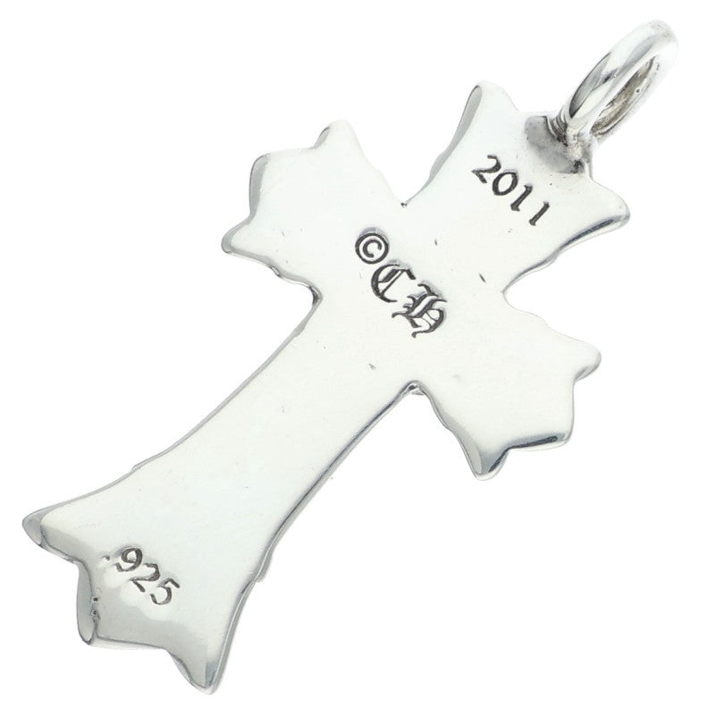 Chrome Hearts DBL CH Cross Silver Charm