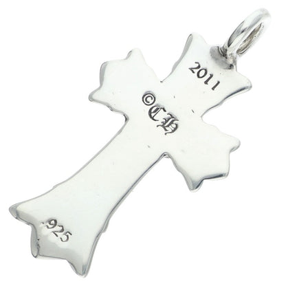 Chrome Hearts DBL CH Cross Silver Charm