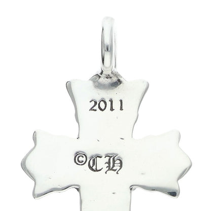 Chrome Hearts DBL CH Cross Silver Charm