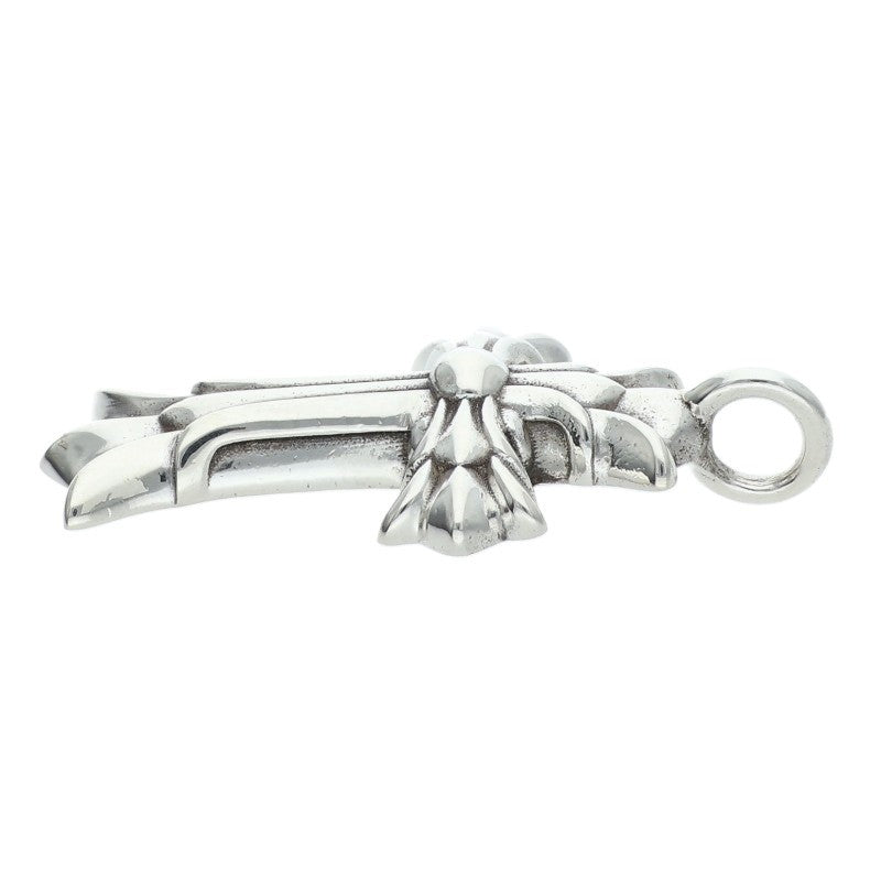 Chrome Hearts DBL CH Cross Silver Charm