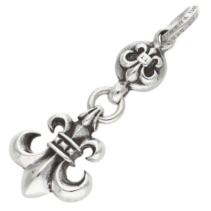Chrome Hearts 1 Ball BS Fleur Charm 925 Silver Size ONE SIZE