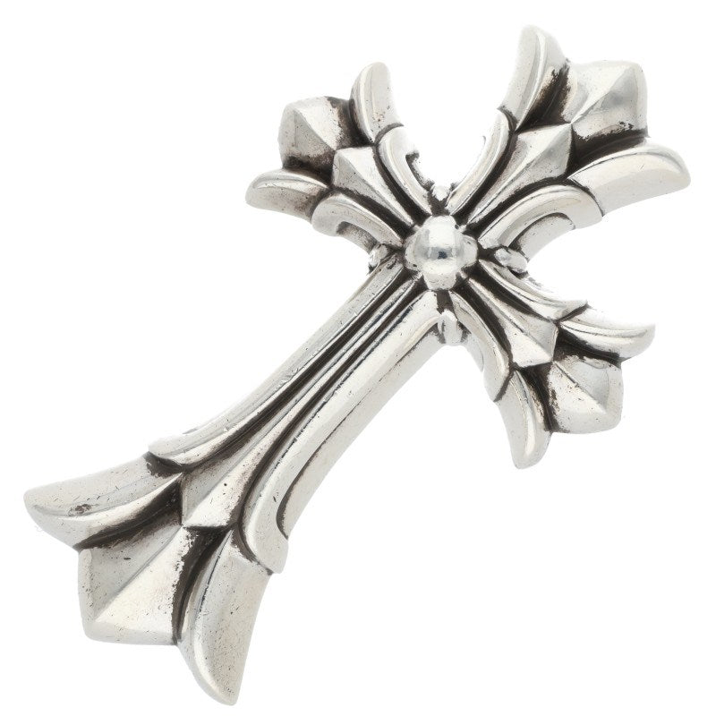 Chrome Hearts Large Double CH Cross 925 Silver Size ONE SIZE