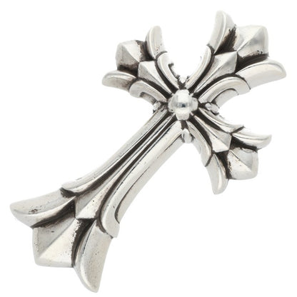 Chrome Hearts Large Double CH Cross 925 Silver Size ONE SIZE