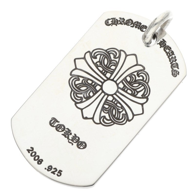 Chrome Hearts Tokyo Limited Large Dog Tag 925 Size ONE SIZE