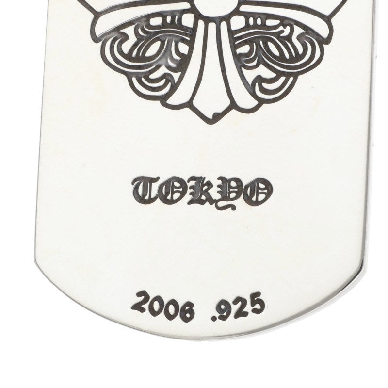 Chrome Hearts Tokyo Limited Large Dog Tag 925 Size ONE SIZE
