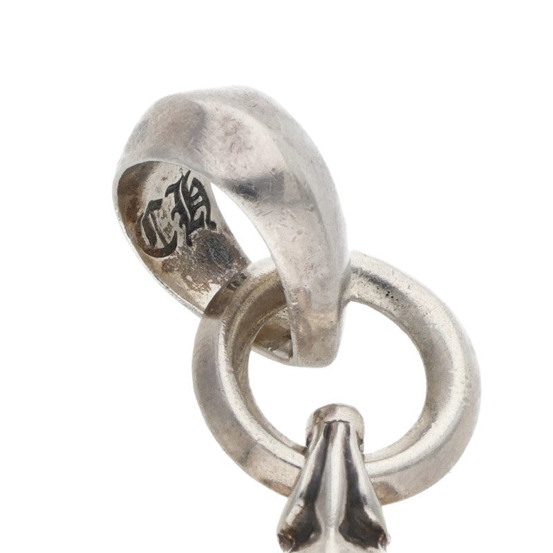 Chrome Hearts BS Fleur Double Bail 925 Silver Size ONE SIZE