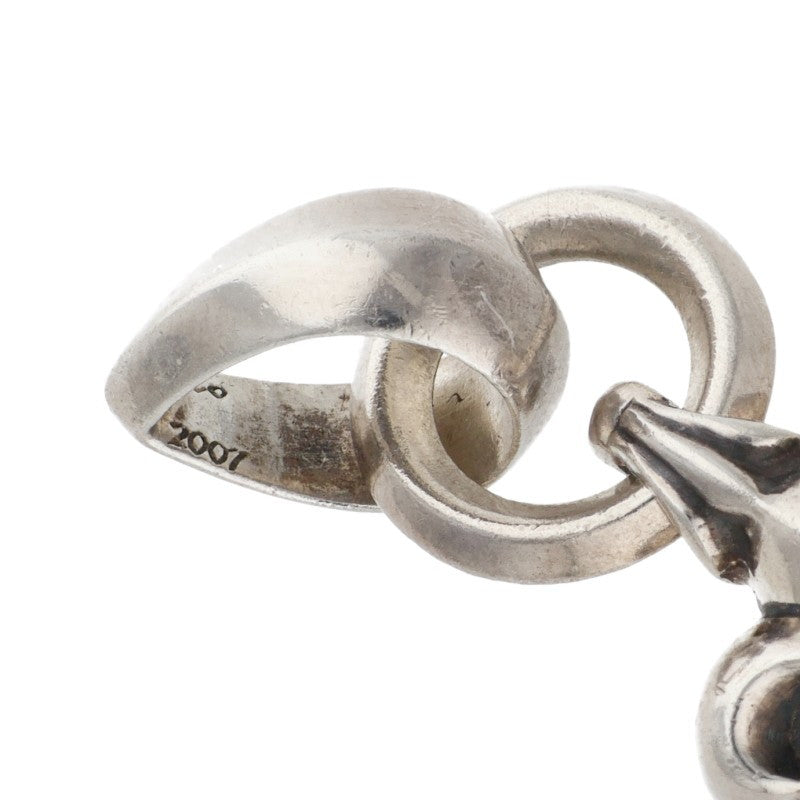 Chrome Hearts BS Fleur Double Bail 925 Silver Size ONE SIZE
