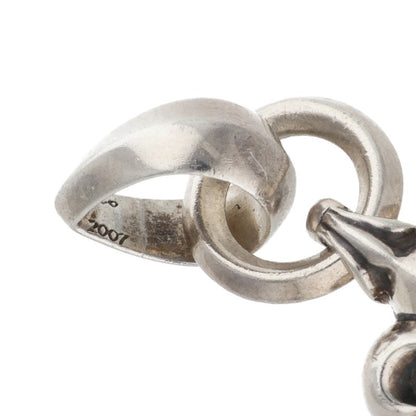 Chrome Hearts BS Fleur Double Bail 925 Silver Size ONE SIZE