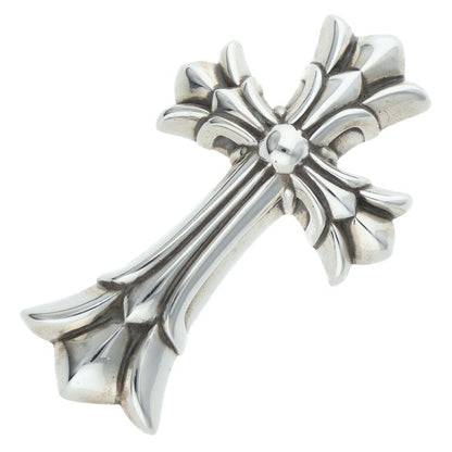 Chrome Hearts Small Double CH Cross 925 Silver Size ONE SIZE