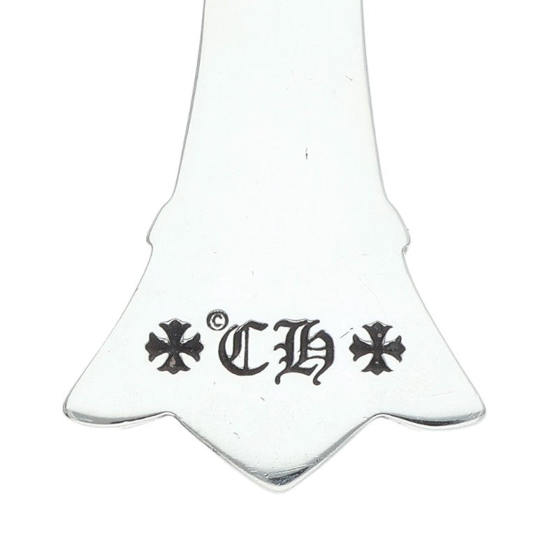 Chrome Hearts Small Double CH Cross 925 Silver Size ONE SIZE