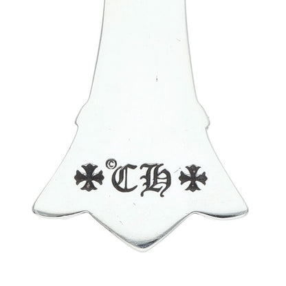 Chrome Hearts Small Double CH Cross 925 Silver Size ONE SIZE
