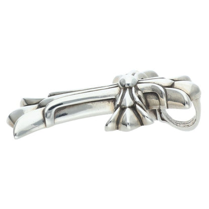 Chrome Hearts Small Double CH Cross 925 Silver Size ONE SIZE