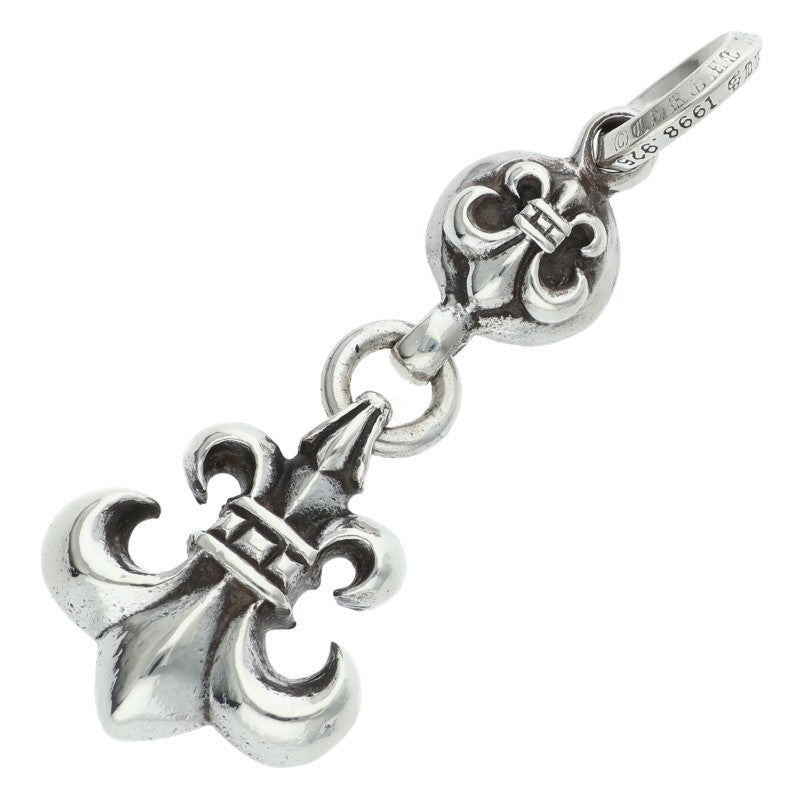 Chrome Hearts 1 Ball BS Fleur Charm 925 Silver Size ONE SIZE