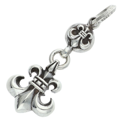 Chrome Hearts 1 Ball BS Fleur Charm 925 Silver Size ONE SIZE