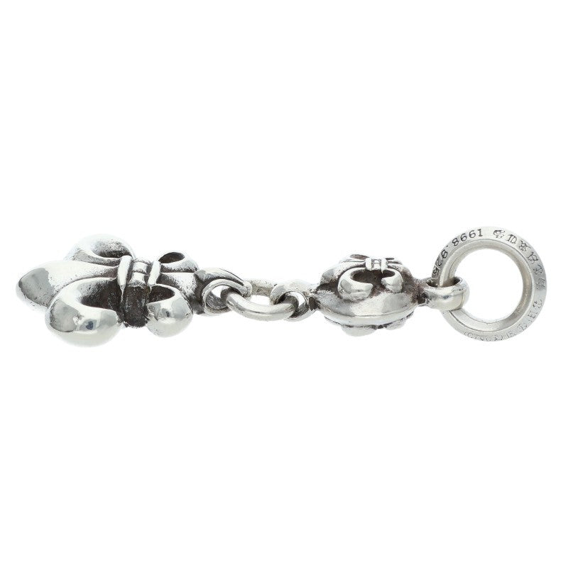 Chrome Hearts 1 Ball BS Fleur Charm 925 Silver Size ONE SIZE