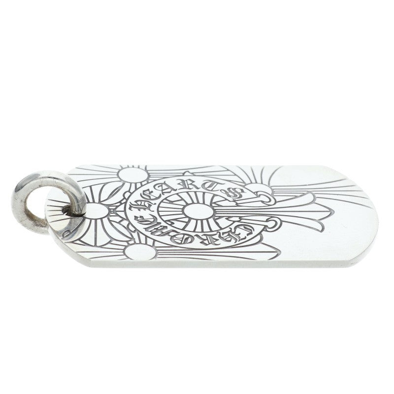 Chrome Hearts Large God Bless Dog Tag 925 Size ONE SIZE
