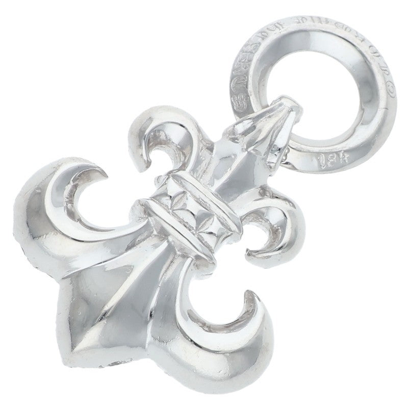 Chrome Hearts 18K BS Fleur PAVE Diamond Charm Size ONE SIZE