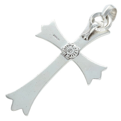 Chrome Hearts Large CH Cross W/Bale 925 Silver Size ONE SIZE