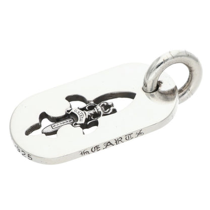 Chrome Hearts Small Flare Dagger Dog Tag 925 Size ONE SIZE
