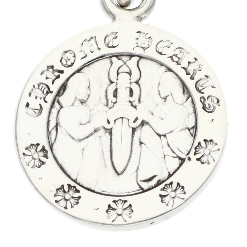 Chrome Hearts Angel Medal V2 925 Silver Charm Size ONE SIZE
