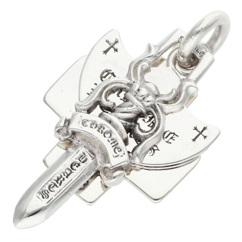 Chrome Hearts Old Three Trinkets 925 Silver Size ONE SIZE