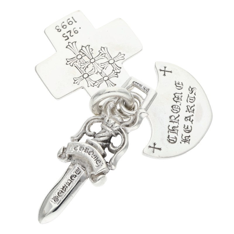 Chrome Hearts Old Three Trinkets 925 Silver Size ONE SIZE