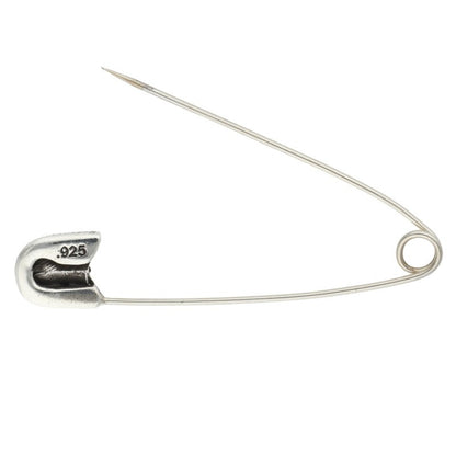 Chrome Hearts Large Safety Pin 1 Diamond 925 Size ONE SIZE