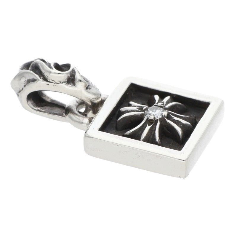 Chrome Hearts Framed CH Plus 1 Diamond 925 Size ONE Multi