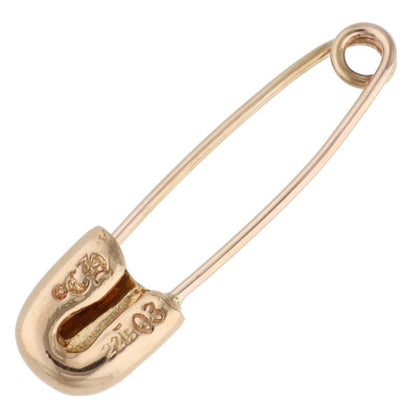 Chrome Hearts Small Safety Pin 22K Yellow Gold Size ONE SIZE