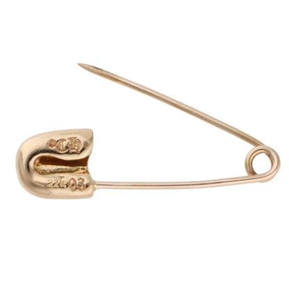 Chrome Hearts Small Safety Pin 22K Yellow Gold Size ONE SIZE