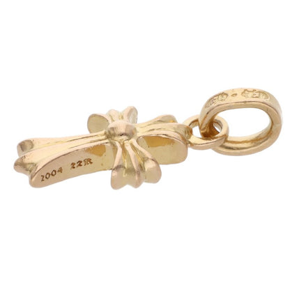Chrome Hearts 22K Baby Fat Pave Blue Sapphire Charm