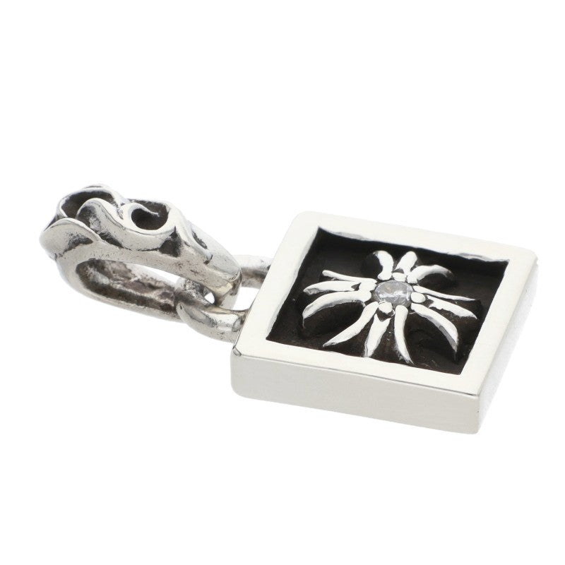 Chrome Hearts Framed CH Plus 1 Diamond Silver Size ONE SIZE