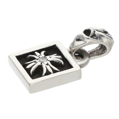 Chrome Hearts Framed CH Plus 1 Diamond Silver Size ONE SIZE
