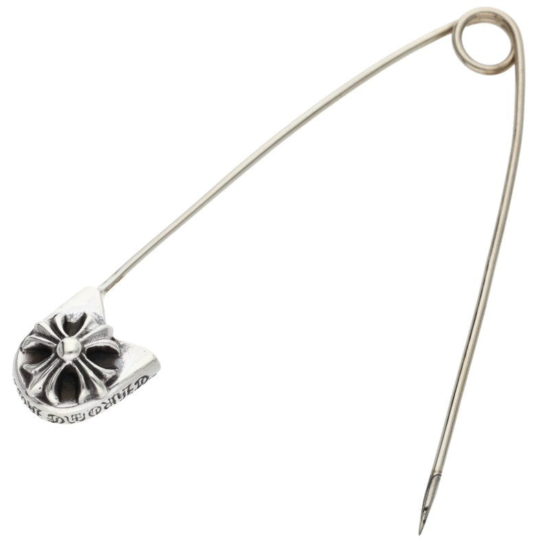 Chrome Hearts Large Safety Pin Silver 925 Size ONE SIZE