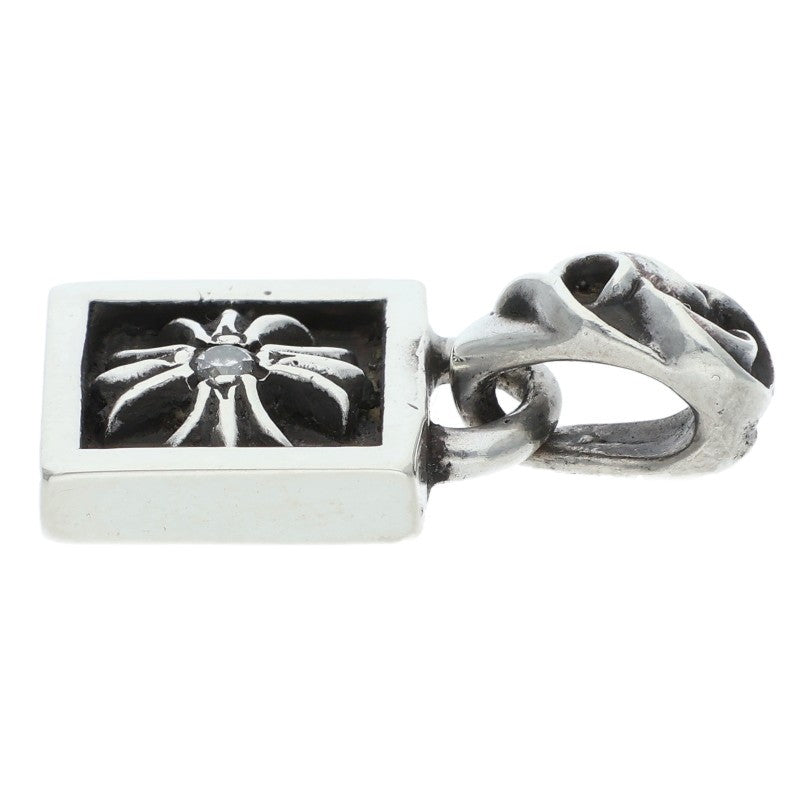 Chrome Hearts Framed CH Plus 1 Diamond Charm Size ONE Multi