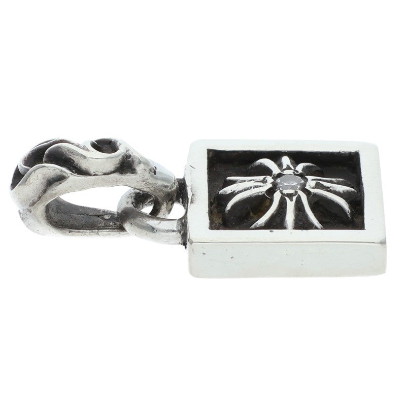 Chrome Hearts Framed CH Plus 1 Diamond Charm Size ONE Multi