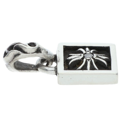 Chrome Hearts Framed CH Plus 1 Diamond Charm Size ONE Multi