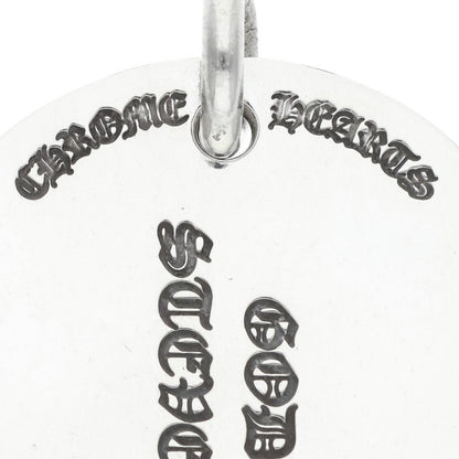 Chrome Hearts Large Union Jack Dog Tag Silver Size ONE SIZE
