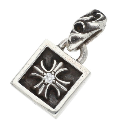 Chrome Hearts Framed CH Plus 1 Diamond Charm Size ONE SIZE