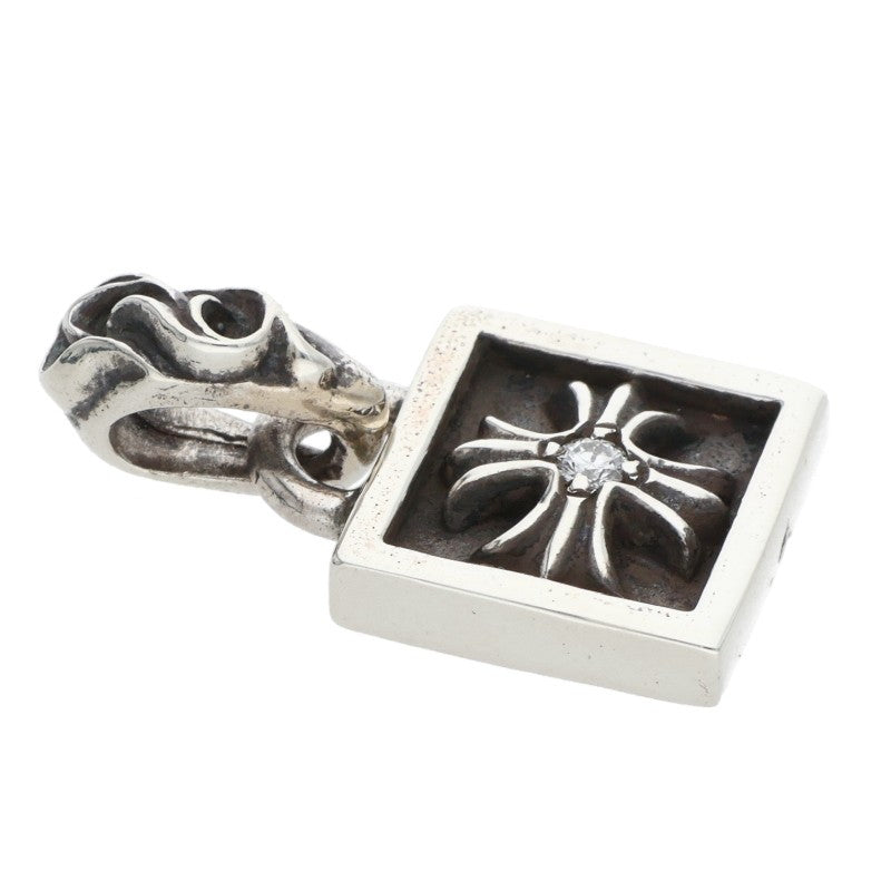 Chrome Hearts Framed CH Plus 1 Diamond Charm Size ONE SIZE