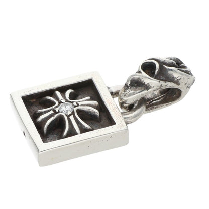 Chrome Hearts Framed CH Plus 1 Diamond Charm Size ONE SIZE