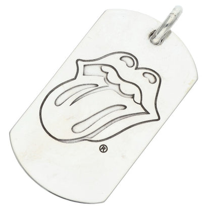 Chrome Hearts Lips & Tongue Large Dog Tag Size ONE SIZE