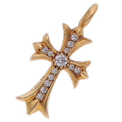 Chrome Hearts 22K Tiny Fat Cross PAVE Diamond Size ONE SIZE
