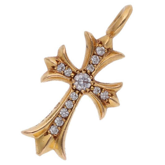 Chrome Hearts 22K Tiny Fat Cross PAVE Diamond Size ONE SIZE