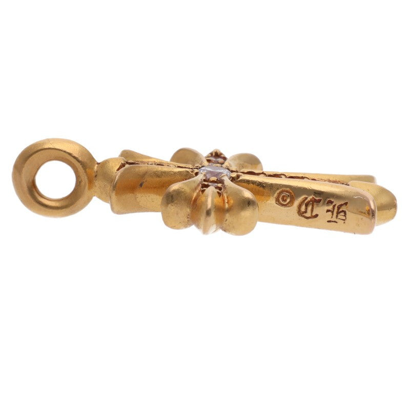 Chrome Hearts 22K Tiny Fat Cross PAVE Diamond Size ONE SIZE