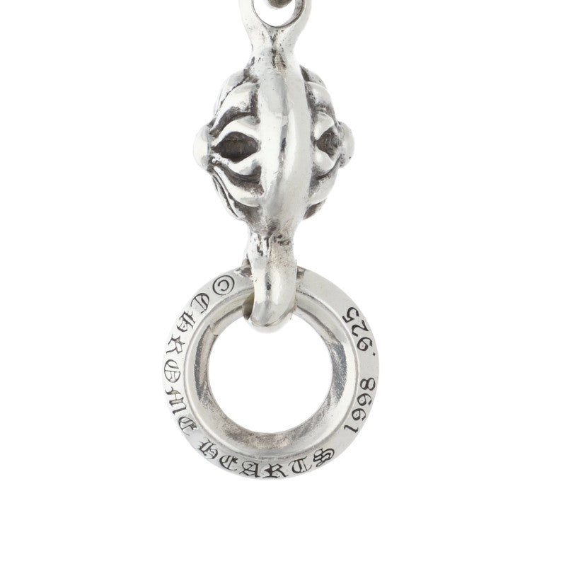 Chrome Hearts 1 Ball Tiny CH Cross Charm Size ONE Silver