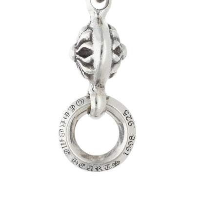 Chrome Hearts 1 Ball Tiny CH Cross Charm Size ONE Silver