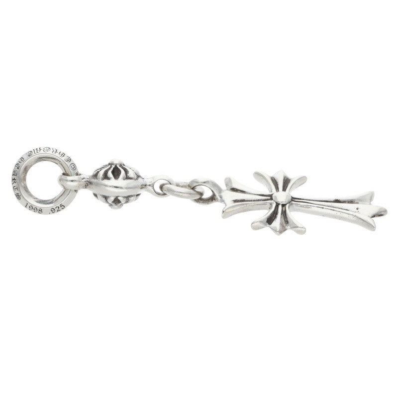 Chrome Hearts 1 Ball Tiny CH Cross Charm Size ONE Silver