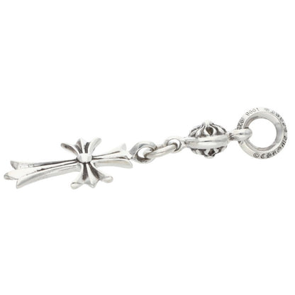 Chrome Hearts 1 Ball Tiny CH Cross Charm Size ONE Silver